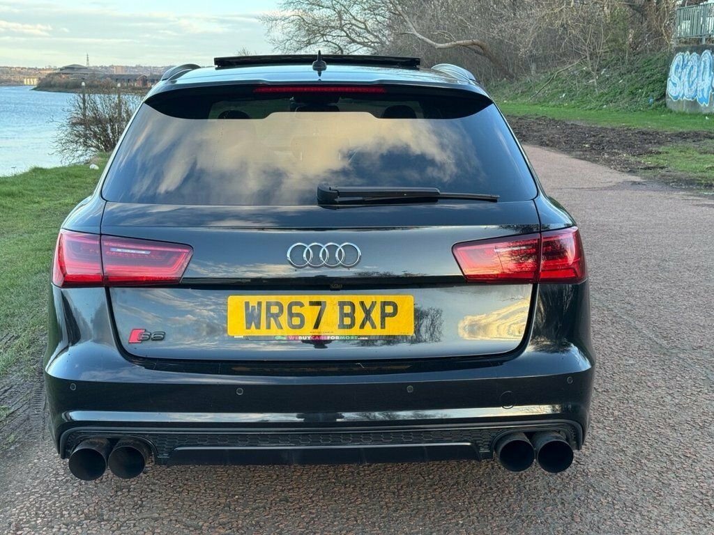 Audi S6 Avant 4L Black Edition Black #5