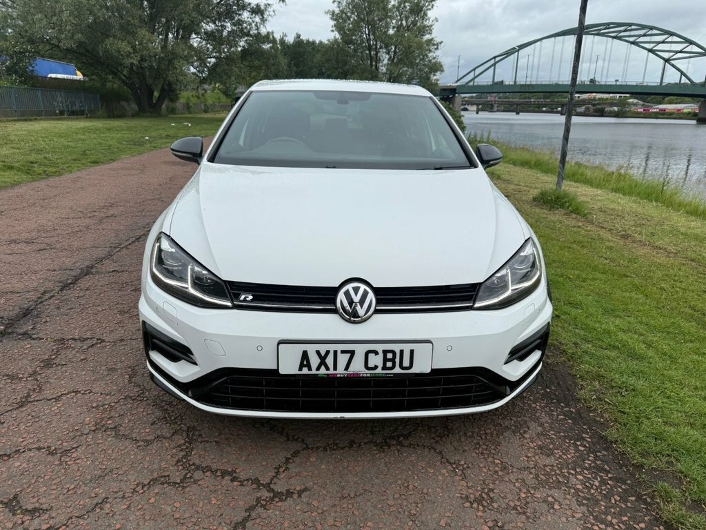 Volkswagen Golf 2L R AX17CBU White #2