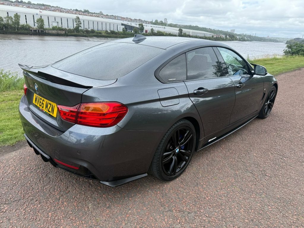 BMW 4 Series Gran Coupe 2L M Sport Grey #4
