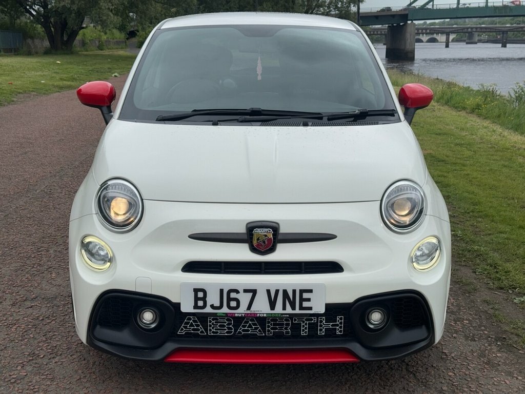 Abarth 595 Hatchback White #2