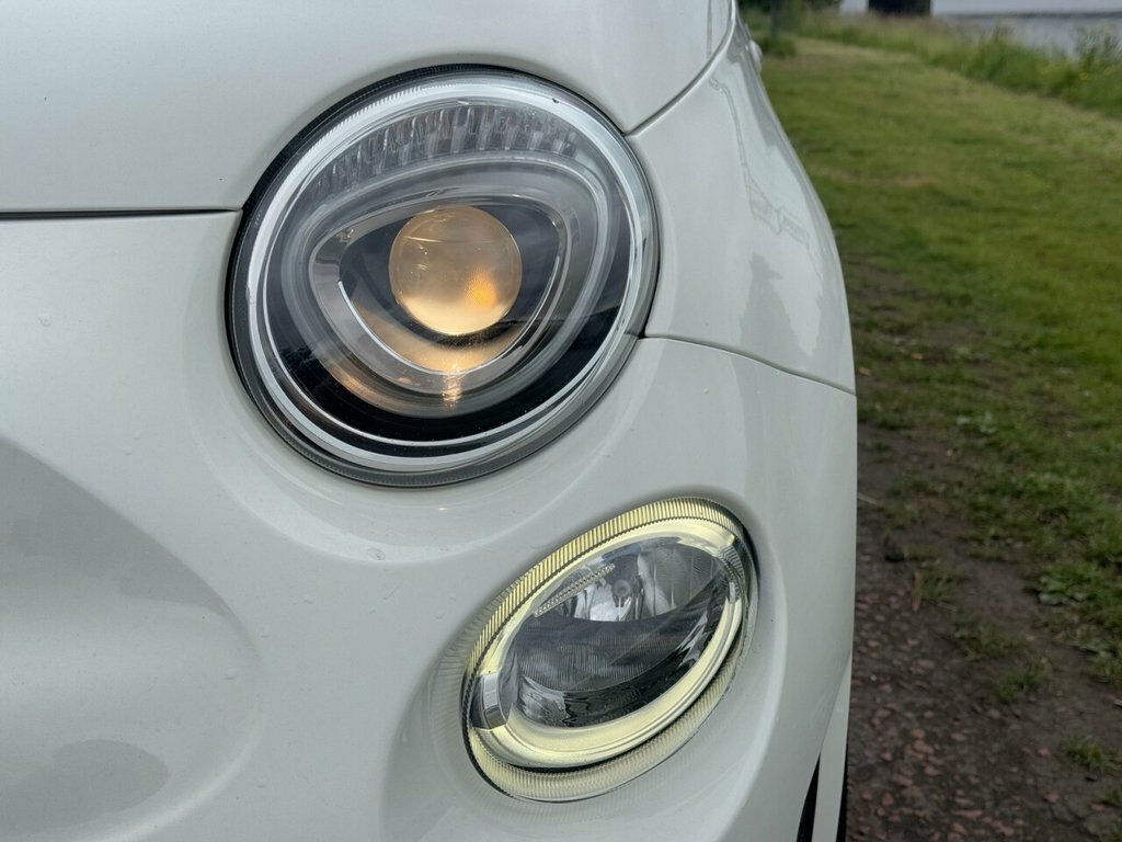 Abarth 595 Hatchback White #3