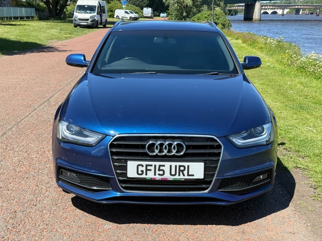 Audi A4 Avant 2L S Line GF15URL Blue #2