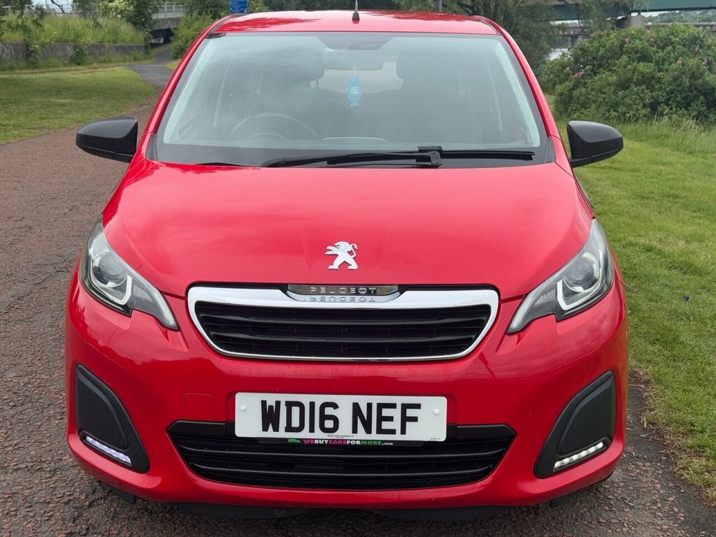 Peugeot 108 Hatchback Red #2