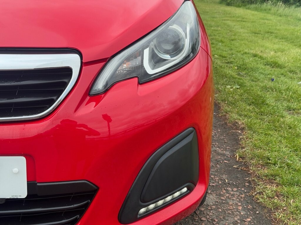 Peugeot 108 Hatchback Red #3