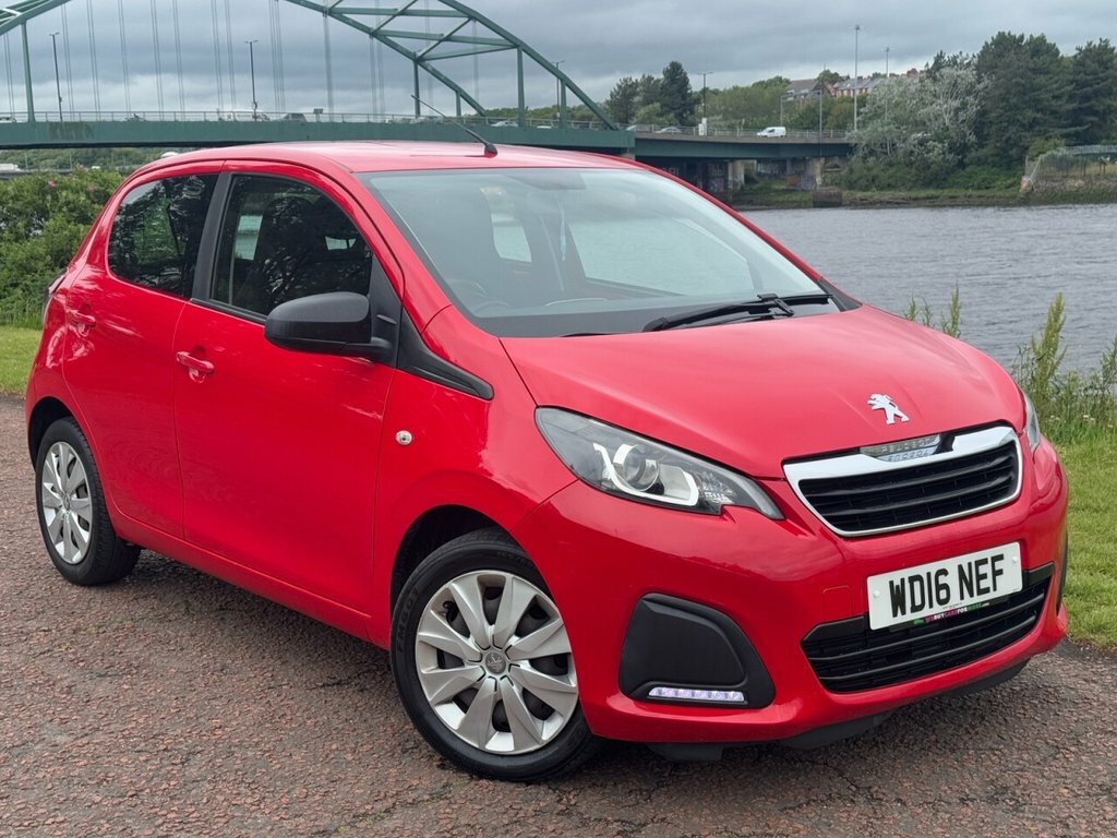 Peugeot 108 Hatchback Red