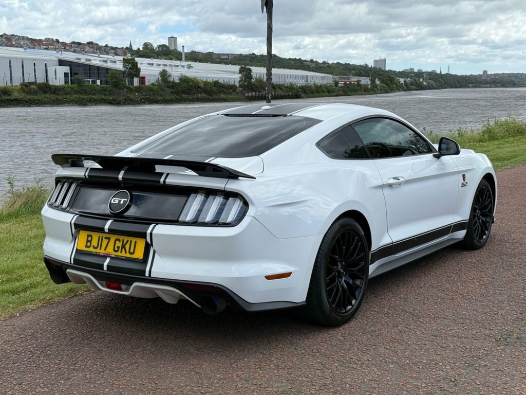 Ford Mustang 5L Gt White #4