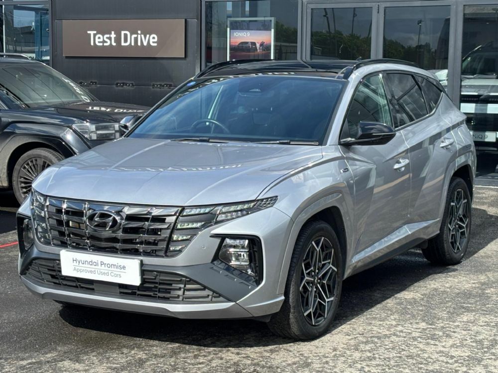 Hyundai Tucson 1.6 H T-gdi N Line S Euro 6 S S YUI9228 Silver #2