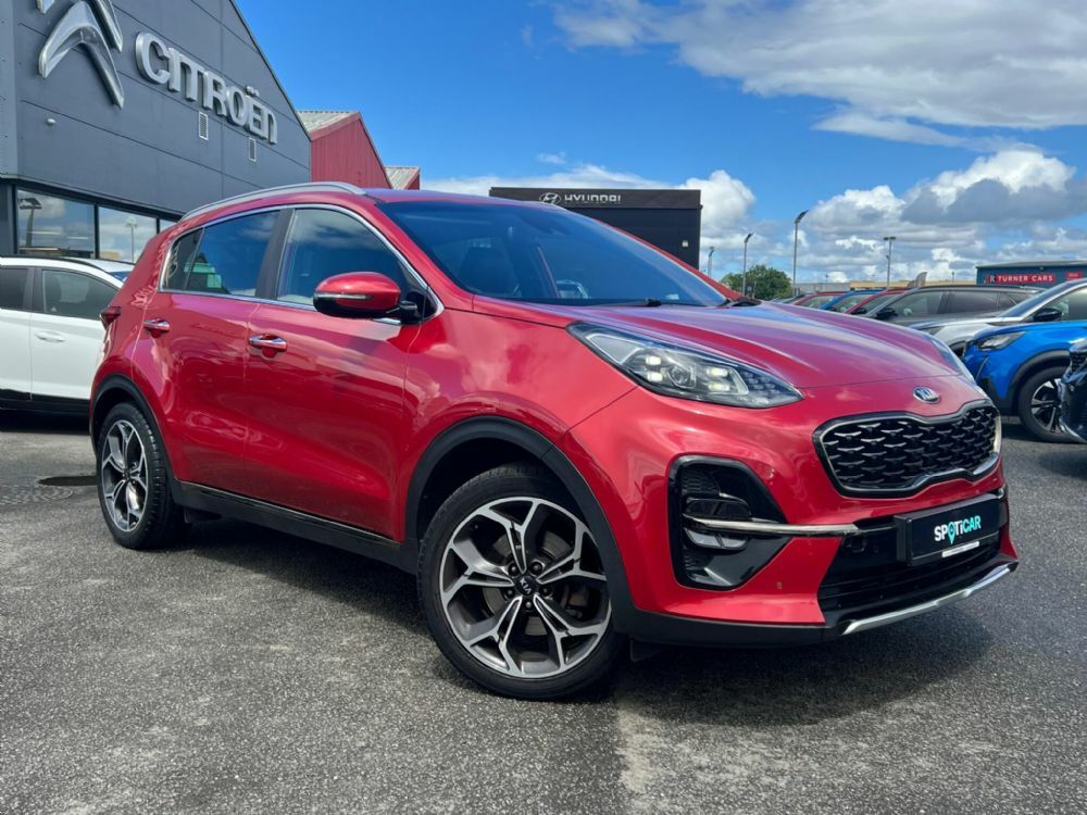 Kia Sportage 1.6 Crdi Gt-line Euro 6 S S Red