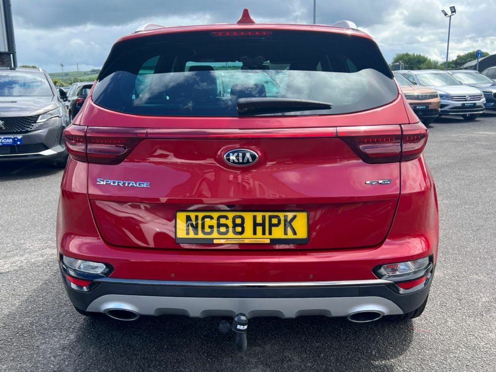 Kia Sportage 1.6 Crdi Gt-line Euro 6 S S Red #4