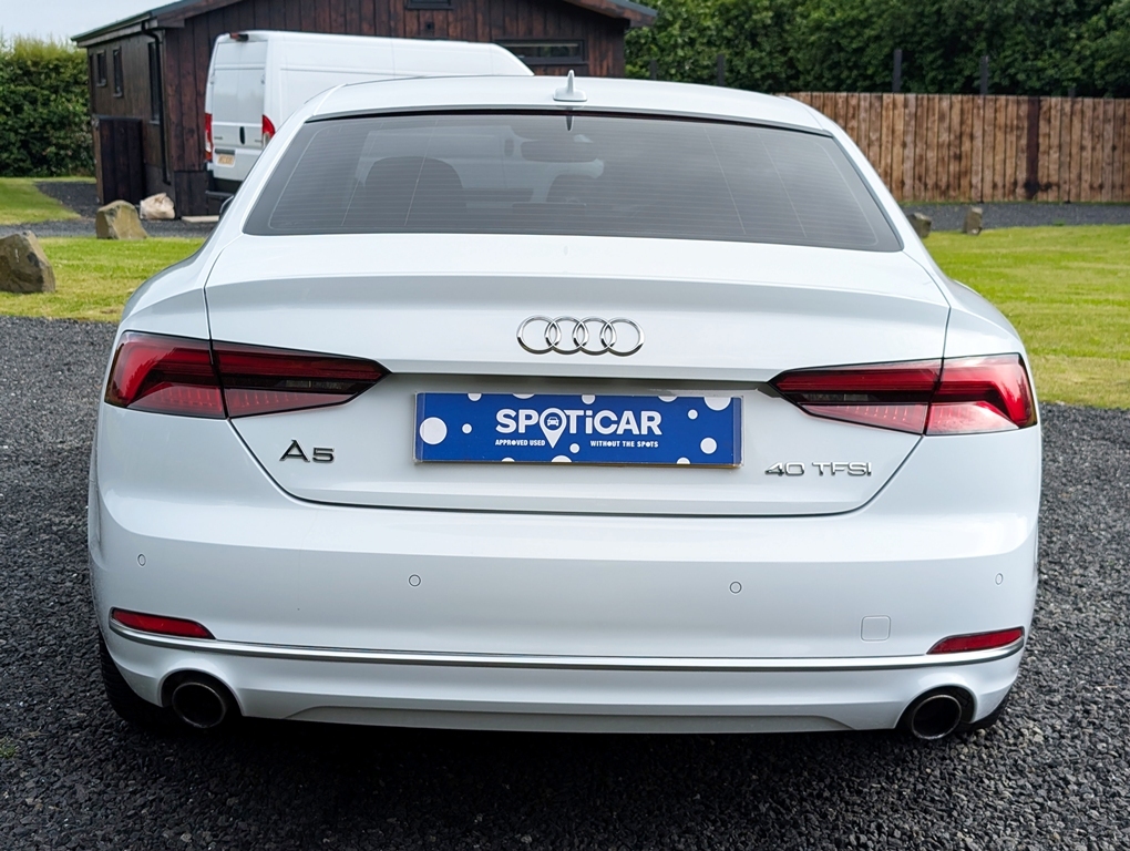 Audi A5 2.0 Tfsi 190Hp 40 Sport S White #5