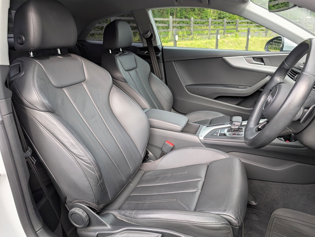 Audi A5 2.0 Tfsi 190Hp 40 Sport S White #4