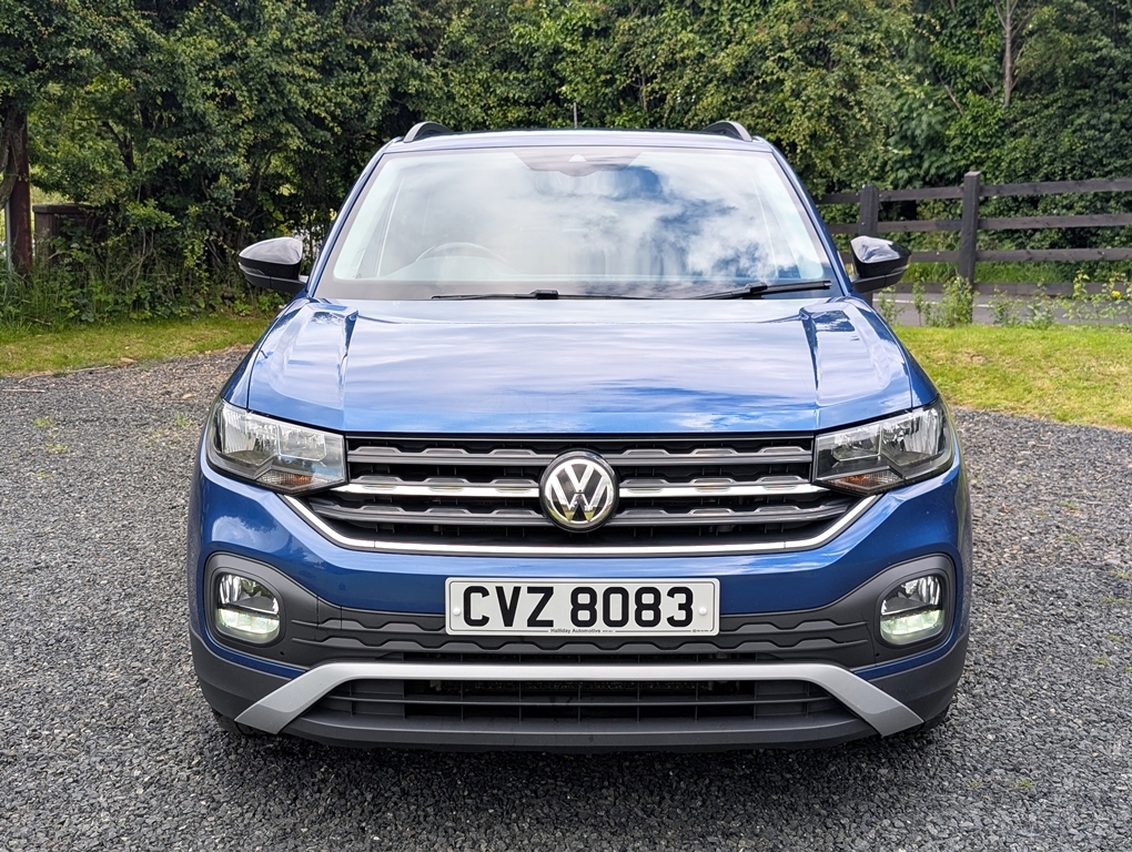 Volkswagen T-Cross 1.6Tdi 95Hp Se Blue #2