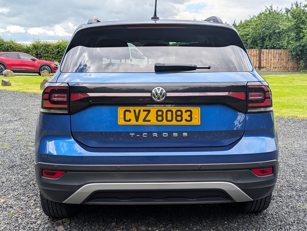 Volkswagen T-Cross 1.6Tdi 95Hp Se Blue #4