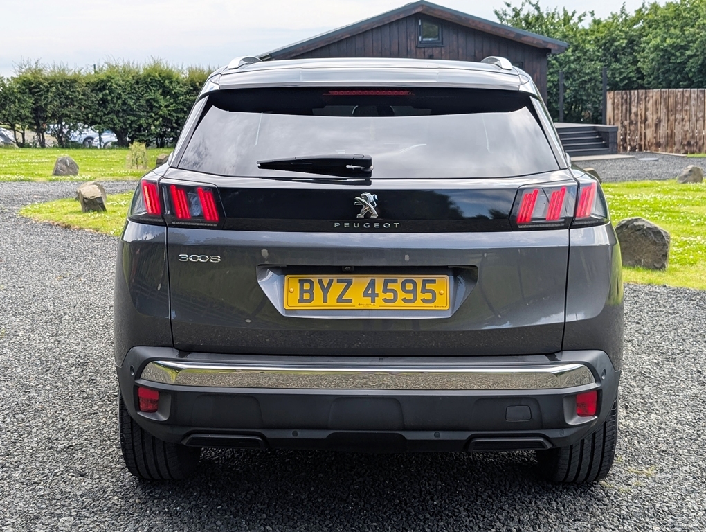 Peugeot 3008 1.5Bhdi 130Hp Allure Premium BYZ4595 Grey #5