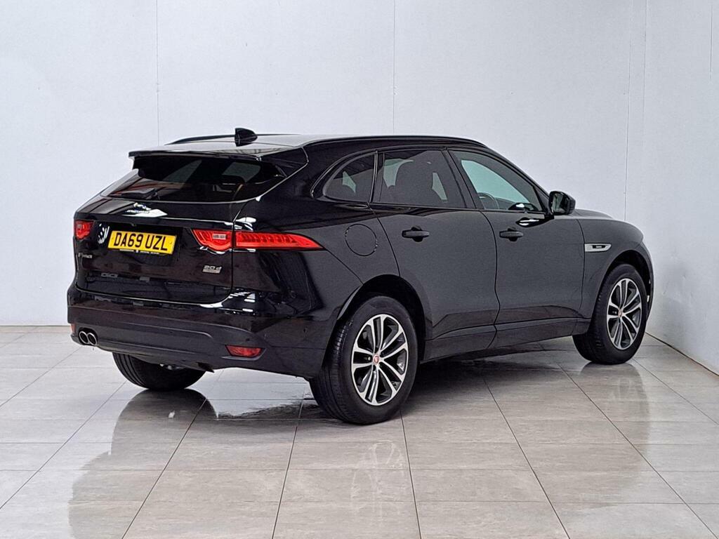 Jaguar F-Pace 2.0 D180 R-sport Awd Euro 6 S S Black #4