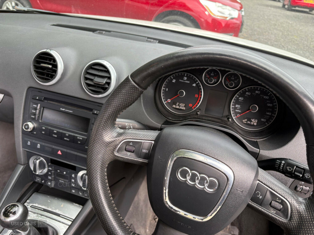 Audi A3 1.6 Tdi Se Sportback Euro 5 S S Black #10