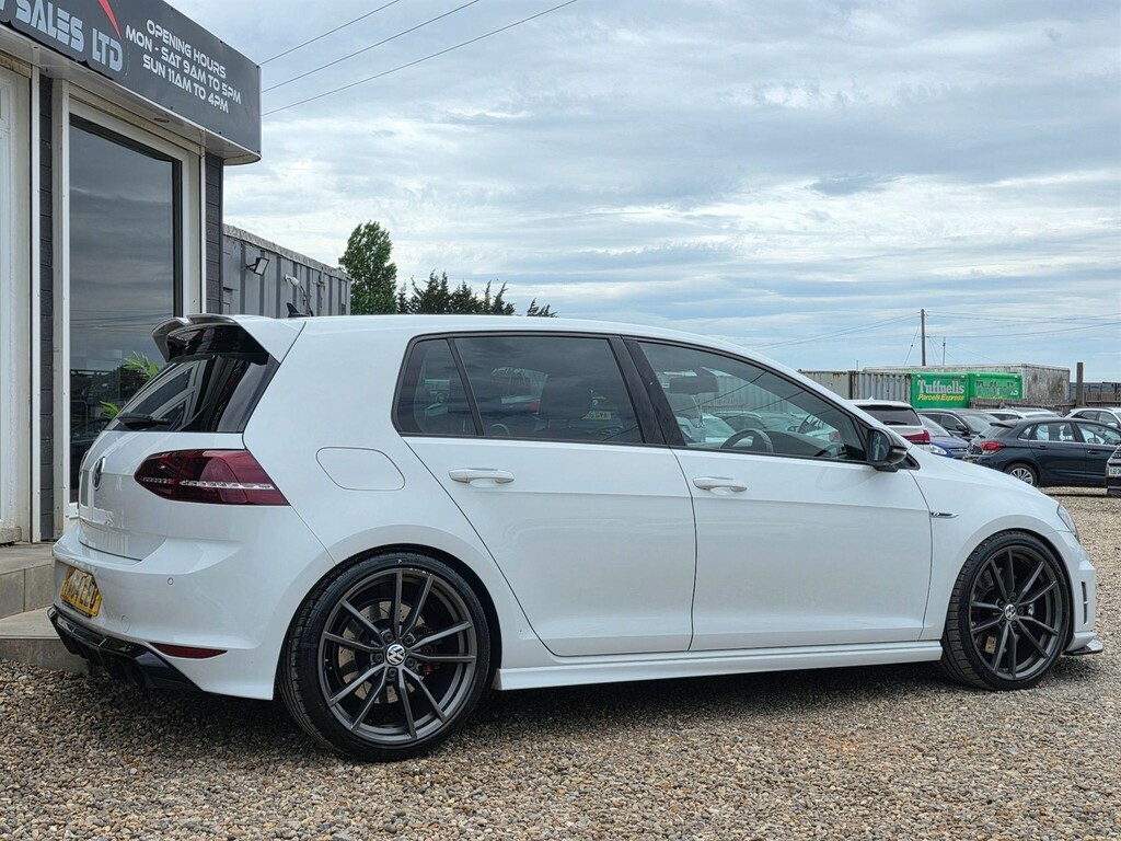 Volkswagen Golf 2.0 Tsi Bluemotion Tech R Dsg 4Motion Euro 6 Ss YA64LEU White #5