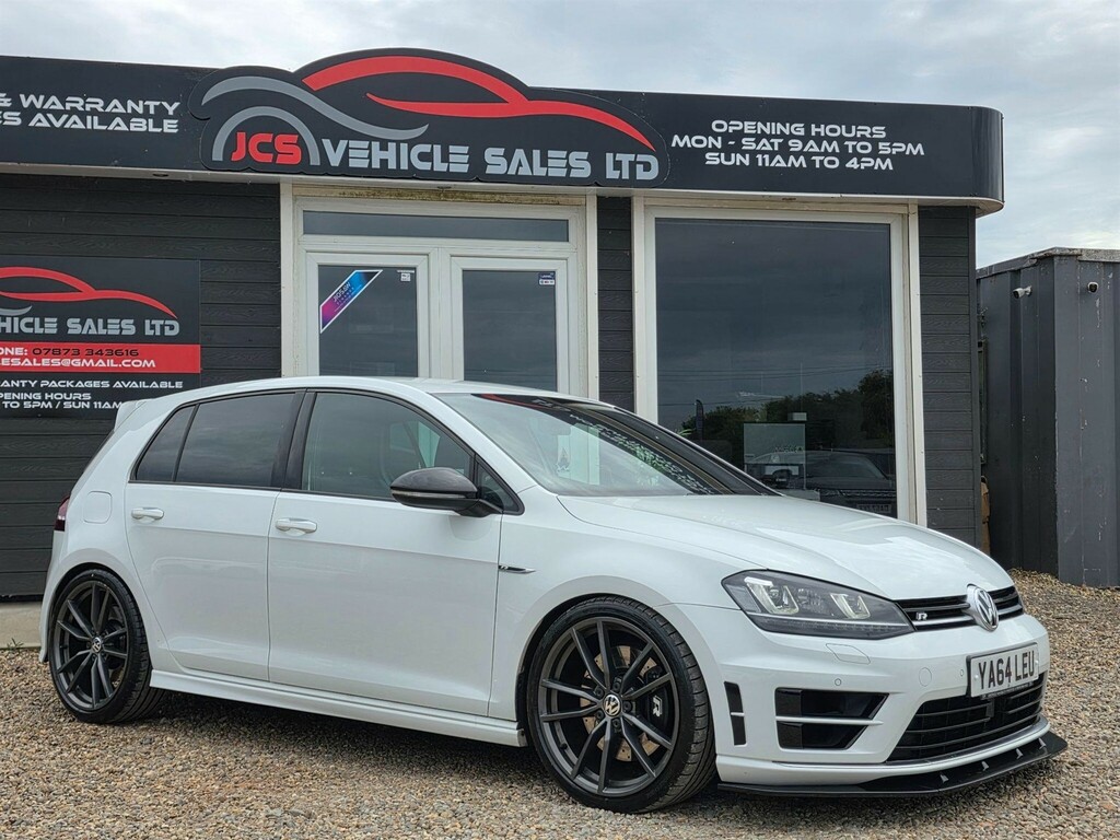 Volkswagen Golf 2.0 Tsi Bluemotion Tech R Dsg 4Motion Euro 6 Ss YA64LEU White #2