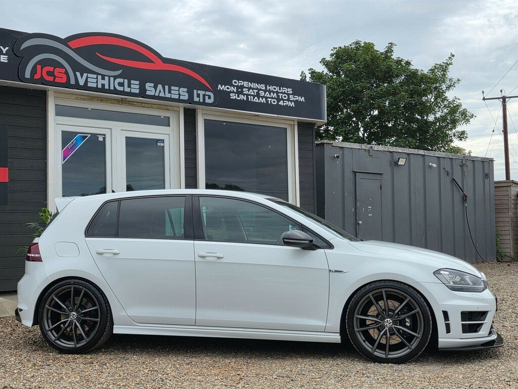 Volkswagen Golf 2.0 Tsi Bluemotion Tech R Dsg 4Motion Euro 6 Ss YA64LEU White #3