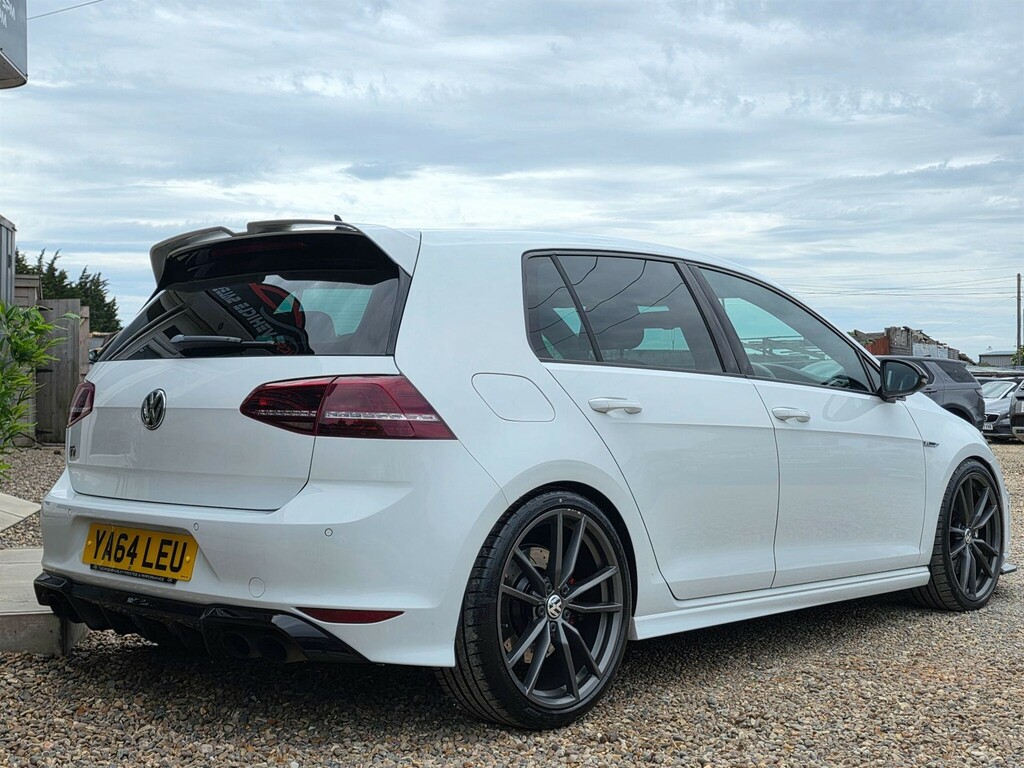 Volkswagen Golf 2.0 Tsi Bluemotion Tech R Dsg 4Motion Euro 6 Ss YA64LEU White #6