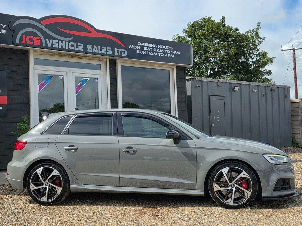 Audi S3 2.0 Tfsi Black Edition Sportback S Tronic Quattro Grey #3
