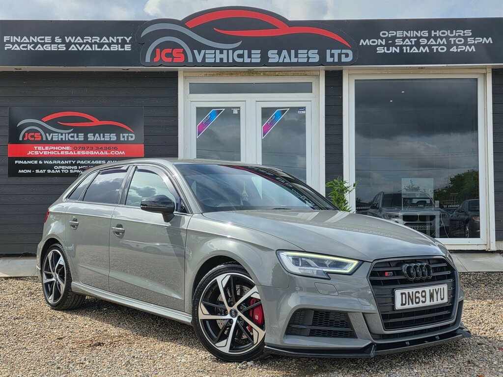 Audi S3 2.0 Tfsi Black Edition Sportback S Tronic Quattro Grey