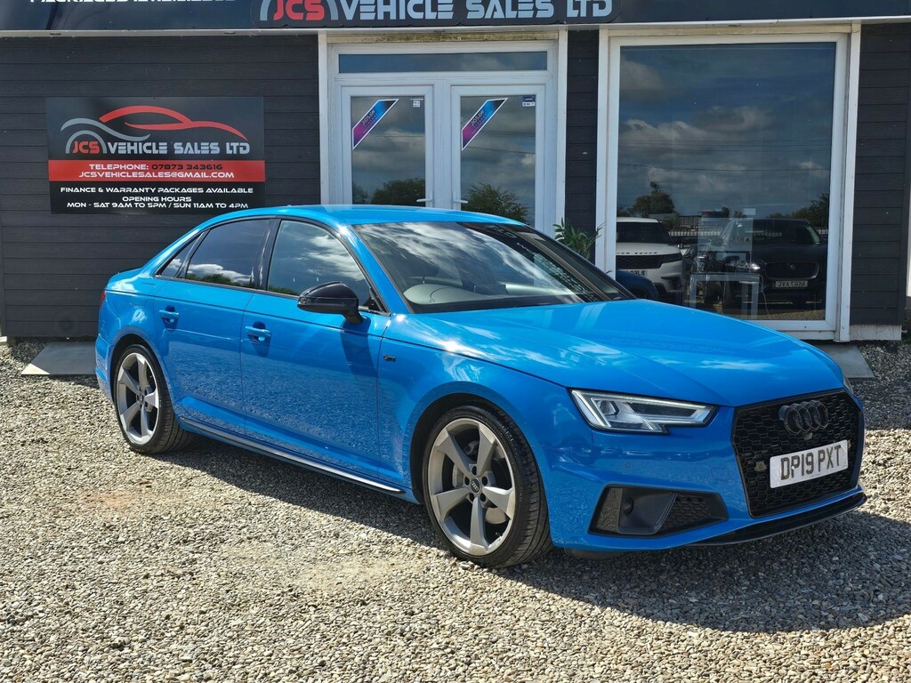 Audi A4 2.0 Tdi 40 Black Edition S Tronic Quattro Euro 6 Blue