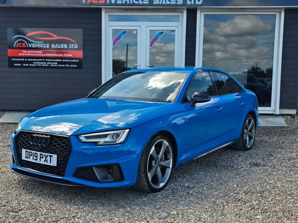 Audi A4 2.0 Tdi 40 Black Edition S Tronic Quattro Euro 6 Blue #6