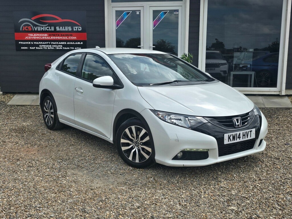 Honda Civic 1.6 I-dtec Se Plus-t Euro 5 Ss White