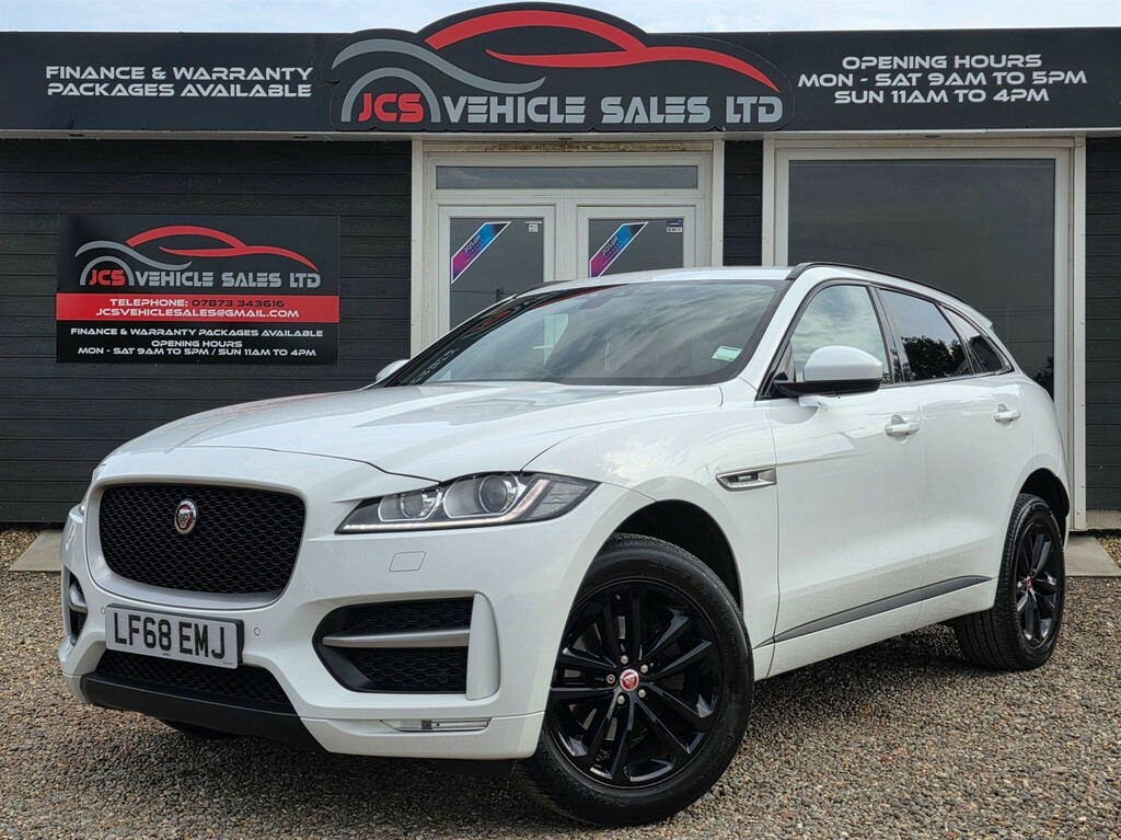 Jaguar F-Pace 2.0 D180 Portfolio Suv Awd Euro 6 Red #13