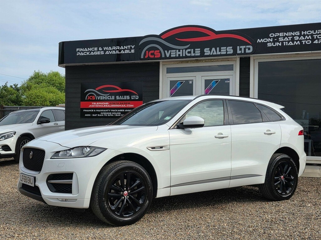 Jaguar F-Pace 2.0 D180 Portfolio Suv Awd Euro 6 Red #12