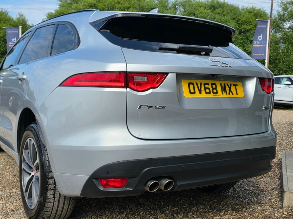 Jaguar F-Pace 2.0 D180 Portfolio Suv Awd Euro 6 Silver #15