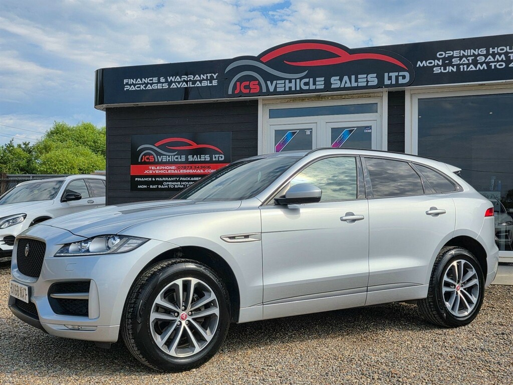 Jaguar F-Pace 2.0 D180 Portfolio Suv Awd Euro 6 Silver #12