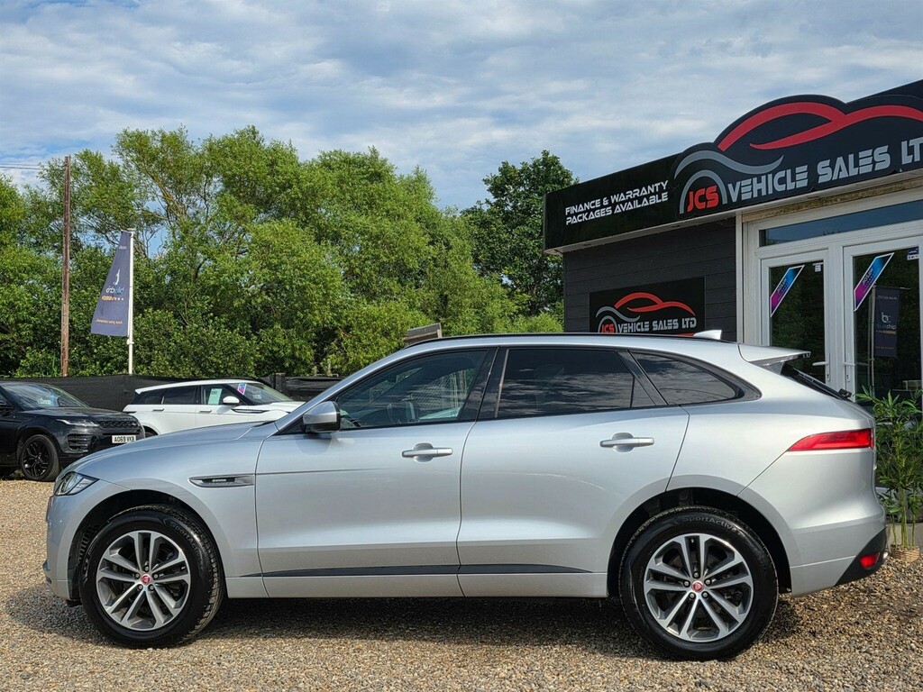 Jaguar F-Pace 2.0 D180 Portfolio Suv Awd Euro 6 Silver #10