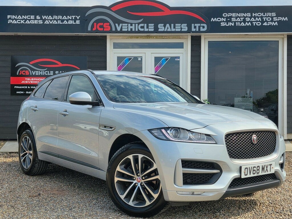 Jaguar F-Pace 2.0 D180 R-sport Awd Euro 6 Ss Silver