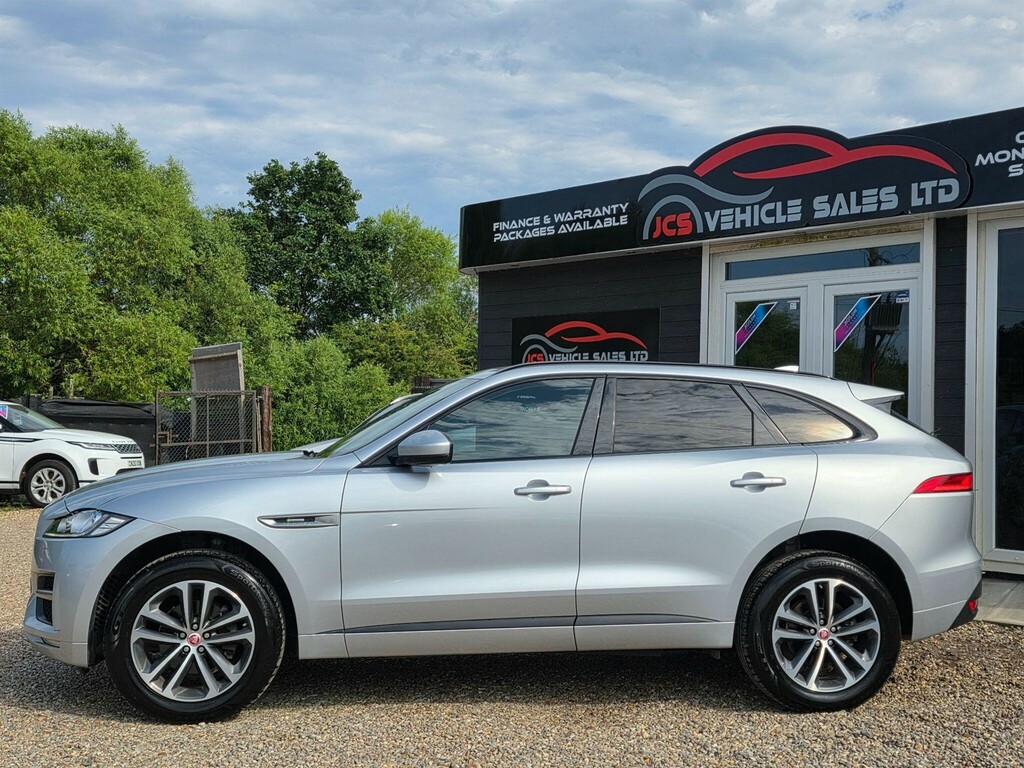 Jaguar F-Pace 2.0 D180 Portfolio Suv Awd Euro 6 Silver #11