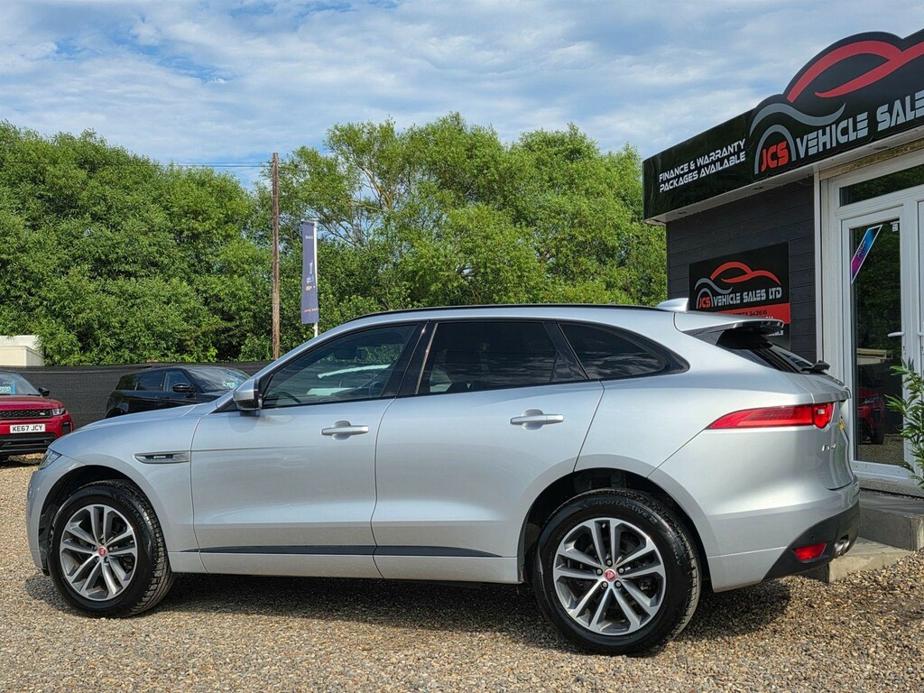 Jaguar F-Pace 2.0 D180 Portfolio Suv Awd Euro 6 Silver #9