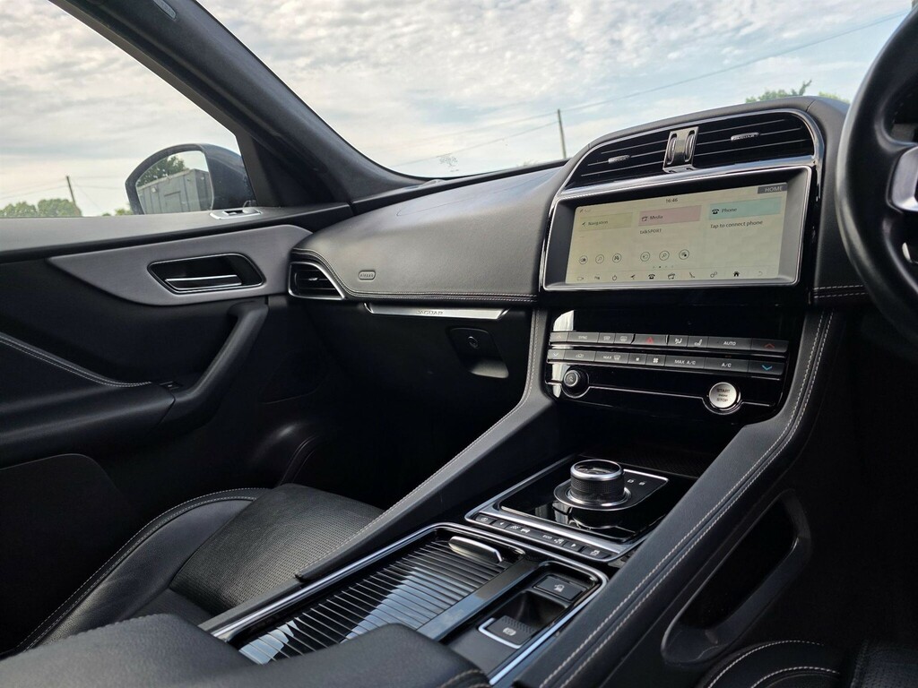 Jaguar F-Pace 2.0 D180 Portfolio Suv Awd Euro 6 Silver #30