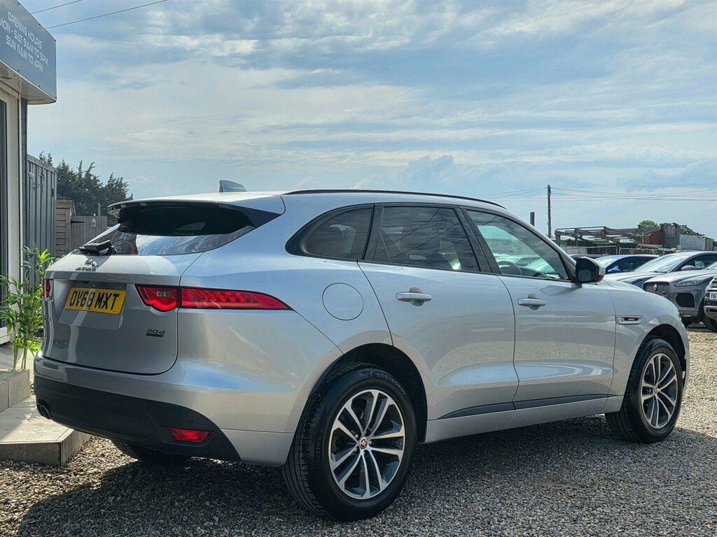 Jaguar F-Pace 2.0 D180 R-sport Awd Euro 6 Ss Silver #6