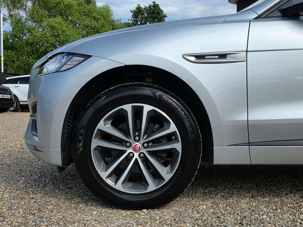 Jaguar F-Pace 2.0 D180 Portfolio Suv Awd Euro 6 Silver #17