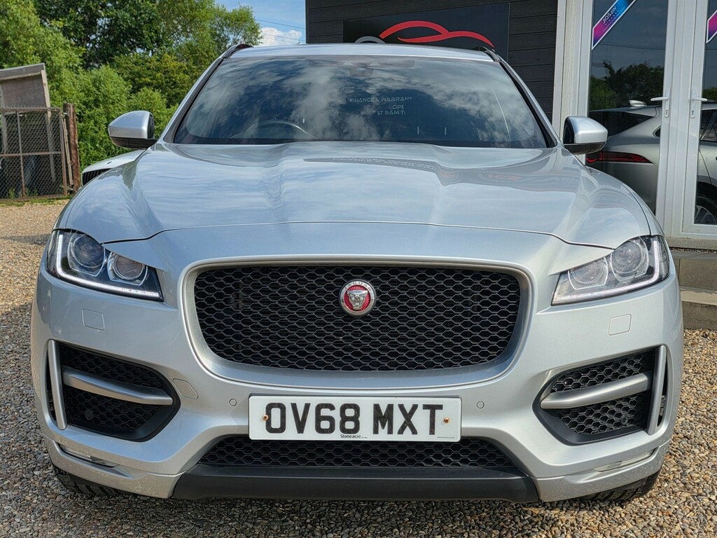 Jaguar F-Pace 2.0 D180 Portfolio Suv Awd Euro 6 Silver #14