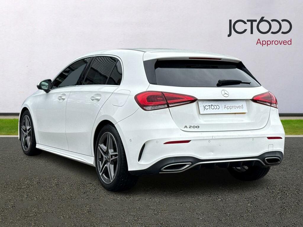 Mercedes-Benz A Class 2019 1.3 A200 Amg Line Premium Plus Hatchback Black #3