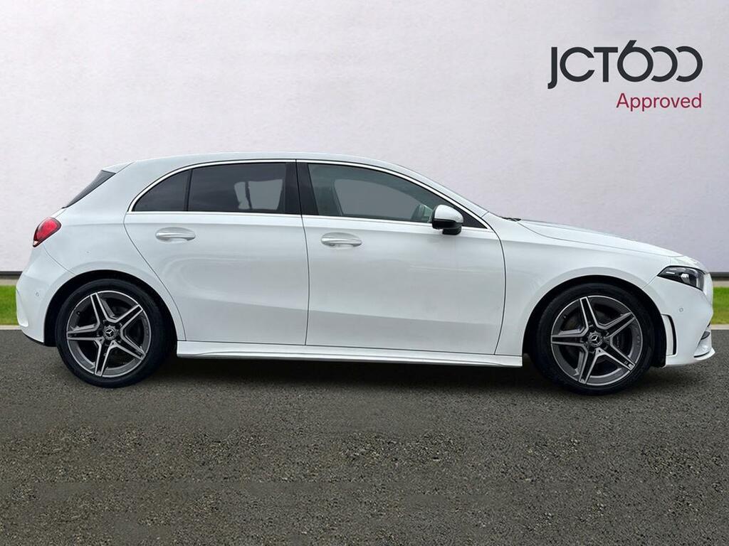 Mercedes-Benz A Class 2019 1.3 A200 Amg Line Premium Plus Hatchback Black #4
