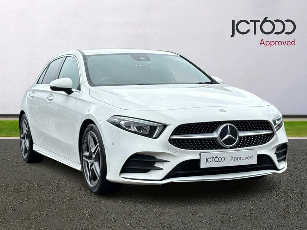 Mercedes-Benz A Class 2019 1.3 A200 Amg Line Premium Plus Hatchback Black #1