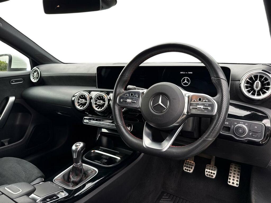 Mercedes-Benz A Class 2019 1.3 A200 Amg Line Premium Plus Hatchback Black #6