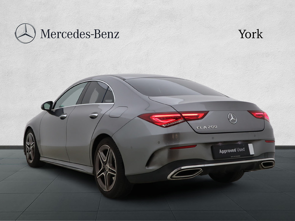 Mercedes-Benz CLA Class 200 Amg Line Premium Plus Tip White #2