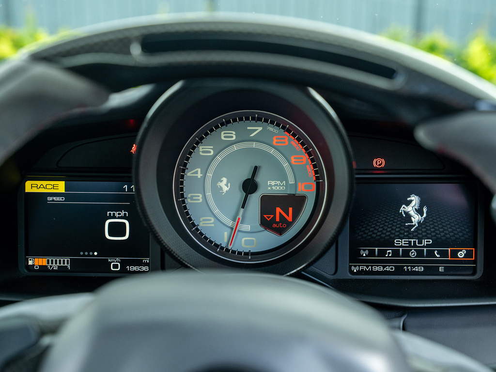 Ferrari 488 Spider Blue #22