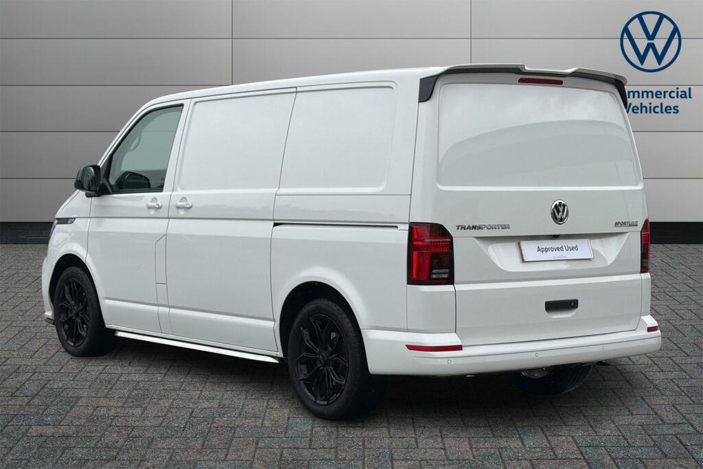 Volkswagen Transporter Sportline T32 Panel Van Sportline Swb 204 Ps 2.0 Tdi 7Sp Dsg White #3