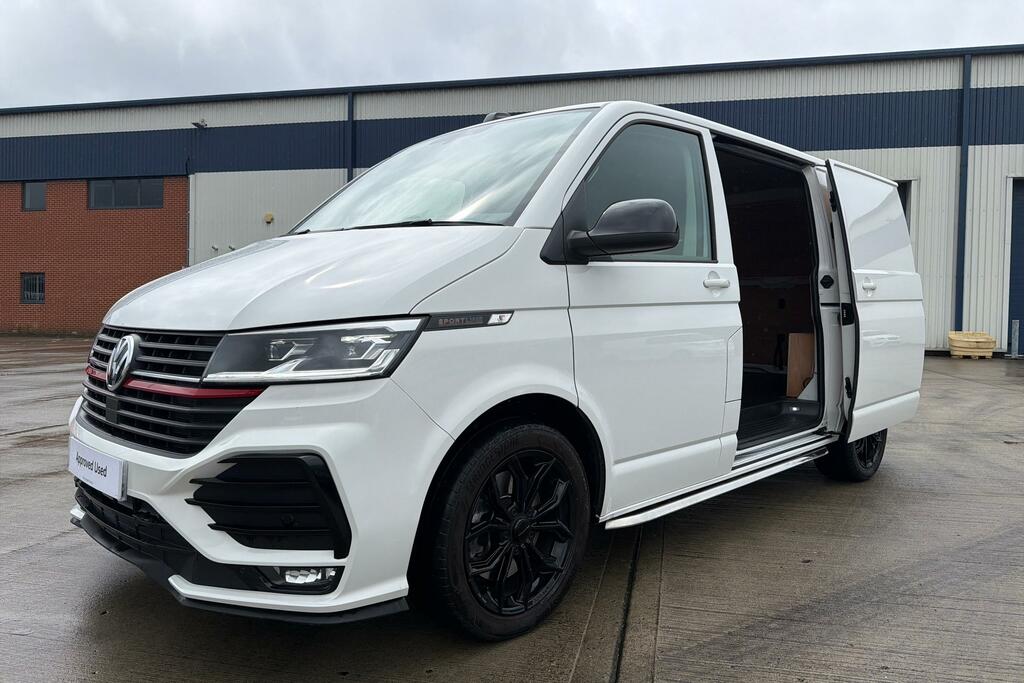 Volkswagen Transporter Sportline T32 Panel Van Sportline Swb 204 Ps 2.0 Tdi 7Sp Dsg White #45