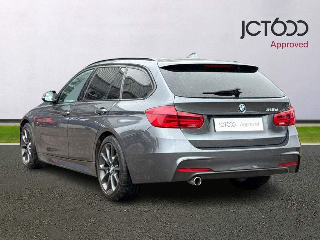 BMW 3 Series Saloon Blue #3